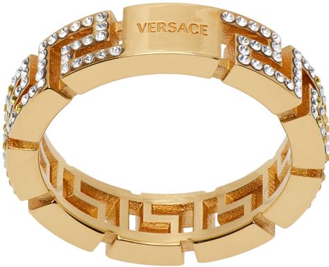 versace gold anhänger|versace rings for women.